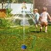 Rocket Toy, Outdoor Yard Sprinkler, Summer Toy | Flight altitude water pressure control | Water Spray Toys for Kids Ages 3+ and Up (Yellow)