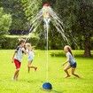 Rocket Toy, Outdoor Yard Sprinkler, Summer Toy | Flight altitude water pressure control | Water Spray Toys for Kids Ages 3+ and Up (Yellow)