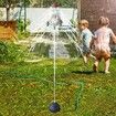 Rocket Toy, Outdoor Yard Sprinkler, Summer Toy | Flight altitude water pressure control | Water Spray Toys for Kids Ages 3+ and Up (White)