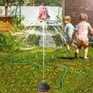 Rocket Toy, Outdoor Yard Sprinkler, Summer Toy | Flight altitude water pressure control | Water Spray Toys for Kids Ages 3+ and Up (Red)