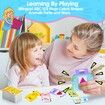 Blue-Bilingual English & Spanish Flash Cards for Toddlers, Audible Toys Learning Spanish for Kids Adults, Speech Therapy Toys,224 Sight Words