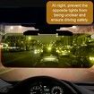 Day and Night Anti Glare Polarized Car Sun Visor Extender Universal for Car SUVs Trucks