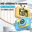 Kids Camera HD 1080P Children Sports Camera 2.0 Inch IPS Screen Dual Camera Mini Camera Christmas Birthday Gifts For 3-12 Boys Girls Color Grey