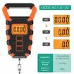 Digital Fishing Scale with Ruler, Fishing Postal Hanging Hook Scale, 110lb/50kg Luggage Scale