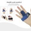 Finger Splint, Trigger Finger Splint Finger Trigger Finger Orthosis Finger Bandage for Finger Tendon Release and Pain Relief 2PCS