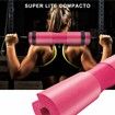 3 in 1 Exercise Kit with Mattress Bar Hip Thrust Anklets Exercise Weight Elastic Bands Resistance for Exercises Fitness Pink