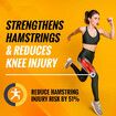 Hamstring Curl Strap, Original Nord Stick Exercise Set for Home and Travel, 5 Second Set Up