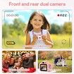 Kids Camera for Kids, Digital Camera for Kids Ages 4, 5, 6, 7, 8, 9, Christmas Birthday Gifts, MP3 Player, Kids Camera for 10-12 Years Old, children's camera with 32 GB card, Pink