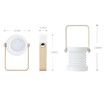 Rechargeable LED Lamp, 2000mAh Dimmable Multifunctional Portable Light, Bedside Lamp for Bedroom Living Room Outdoor Office Camping