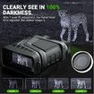 Binoculars Night Vision Goggles Infrared 1080P 5X Digital Zoom Hunting Telescope Outdoor Day Night Dual Use