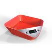 Digital Kitchen Food Scale Multifunction Electronic Food Scales with Removable Bowl Max 11lb/5kg(Red)