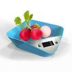 Digital Kitchen Food Scale Multifunction Electronic Food Scales with Removable Bowl Max 11lb/5kg(Blue)