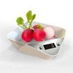 Digital Kitchen Food Scale Multifunction Electronic Food Scales with Removable Bowl Max 11lb/5kg(White)