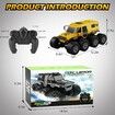 Remote Control Car, 8WD Offroad Waterproof RC Trucks, 1:12 RC Cars for Kids Ages 8-12, 2.4GHz All Terrain RC Drift Cars for Adults (Yellow)