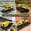 Remote Control Car, 8WD Offroad Waterproof RC Trucks, 1:12 RC Cars for Kids Ages 8-12, 2.4GHz All Terrain RC Drift Cars for Adults (Yellow)