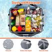 Foldable Outdoor Picnic Bag Tableware Storage Box For BBQ Large Capacity Waterproof Insulation Cooler Bags Camping Bags