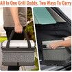 Foldable Outdoor Picnic Bag Tableware Storage Box For BBQ Large Capacity Waterproof Insulation Cooler Bags Camping Bags