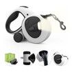 Retractable Dog Leash with LED Light Dispenser 16ft Heavy Duty Dog Leash