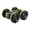 Amphibious Remote Control Car, 2.4Ghz 4WD Double Sided 360° Rotating RC Stunt Car, Remote Control Car with Gesture Sensor, Toy Cars Gifts for Kids Age 4+ Years Old and Up (Green)