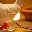 Chicken Egg Lamp - Bronze Resin, Modern Style, Fun Night Light 14*15.5*6cm