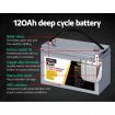 Giantz AGM Deep Cycle Battery 12V 120Ah Marine Sealed Power Portable Solar X2