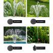 Gardeon Solar Pond Pump Submersible Powered Garden Pool Water Fountain Kit 4.4FT