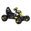 Rigo Kids Pedal Go Kart Ride On Toys Racing Car Plastic Tyre Black