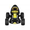 Rigo Kids Pedal Go Kart Ride On Toys Racing Car Plastic Tyre Black