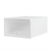 Artiss Shoe Box Set of 12 Storage Case Stackable Plastic Shoe Cabinet Cube White