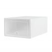 Artiss Shoe Box Set of 24 Storage Case Stackable Plastic Shoe Cabinet Cube White