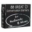 88 Great Conversation Starters for Husbands and Wives,Romantic Card Game,Communication & Marriage Help,Fun Anniversary or Wedding Gifts for The Couple