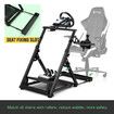 Racing Simulator Wheel Stand Flight Upgraded Sim Cockpit Foldable Gaming Steering Accessories  Logitech Thrustmaster