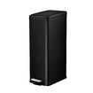 20L Pedal Rubbish Bin Trash Can Recycling Garbage Dustbin Kitchen Bathroom Under Sink Office Slim Rectangular Waste Container Black