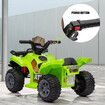 Kids Ride On Car ATV Model Toy Quad Bike Car Green 4 Wheeler Motorised Rechargeable Battery MP3 USB LED Children