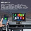 7 Inch Multimedia Player Touch Screen Wireless Carplay Ios Android Auto FM Radio Bluetooth-compatible Portable Car Stereo Mirrorlink