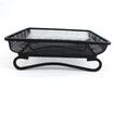 Platform Ground Bird Feeder Tray for Outdoors, Durable Metal Mesh Design and Includes Bird Seed Scoop