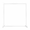 Wedding Backdrop Stand Photography Photo Party Decoration Picture Frame Holder Balloon Display Background 2x2m Galvanised Stainless Steel White