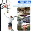 Volleyball Spike Coach, Basketball Hoop Spike Training System, Volleyball Equipment, Helps Improve Service, Jumping, Arm Movements and Peak Power