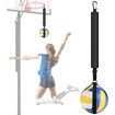 Volleyball Spike Coach, Basketball Hoop Spike Training System, Volleyball Equipment, Helps Improve Service, Jumping, Arm Movements and Peak Power