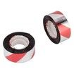 Bird Keep Away Ribbon, Reflective Bird Repellent Tape Weatherproof 2pcs DIY Cutting for Patios for Railings(Red Silver)