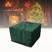 Cushion Storage Bag, Outdoor Patio Furniture Storage Bag with Zipper and Handles, Large Patio Furniture Storage Bag,81*81*61CM (Green)