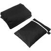 Cushion Storage Bag, Outdoor Patio Furniture Storage Bag with Zipper and Handles, Large Patio Furniture Storage Bag,81*81*61CM (Black)