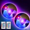 Coloured(1PCS)-LED Beach Ball with Remote Control-16 Colors Lights and 4 Light Modes,30M Control Distance,Outdoor Beach Party Games for Kids Adults