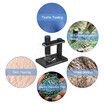 Wireless Digital Microscope 50-1000X Magnification HD 2MP WiFi USB Microscopes Camera with 8 Adjustable LED and Stand Color Black