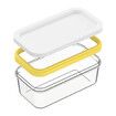 Butter Slicer Cutter, Stick Butter Container Dish with Lid for Fridge, Easy Cutting 4oz Sticks Butter