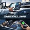 Wireless Carplay Adapter Carplay Wireless Adapter Convert Wired to Wireless Plug & Play Auto Connect Fast Easy Use Fit for Factory Wired Carplay Cars from 2015