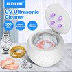 Ultrasonic UV Cleaner for Dentures Aligner Retainer Cleaning Device Machine Whitening Tray Jewelry Diamond Ring