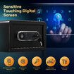 Digital Safe Security Box Electronic 8L Key Lock Fingerprint Steel Money Jewellery Cash Deposit Password Home Office