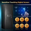 Security Box Digital Safe Electronic 80L Key Lock Fingerprint Steel Money Jewellery Cash Deposit Password Home Office