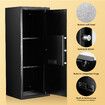 Security Box Digital Safe Electronic 80L Key Lock Fingerprint Steel Money Jewellery Cash Deposit Password Home Office